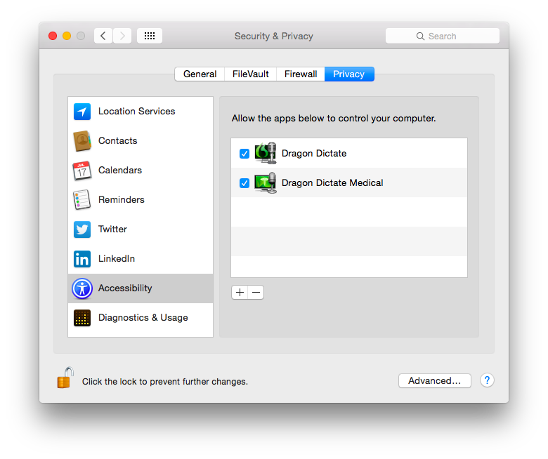 access for assistive devices mac yosemite
